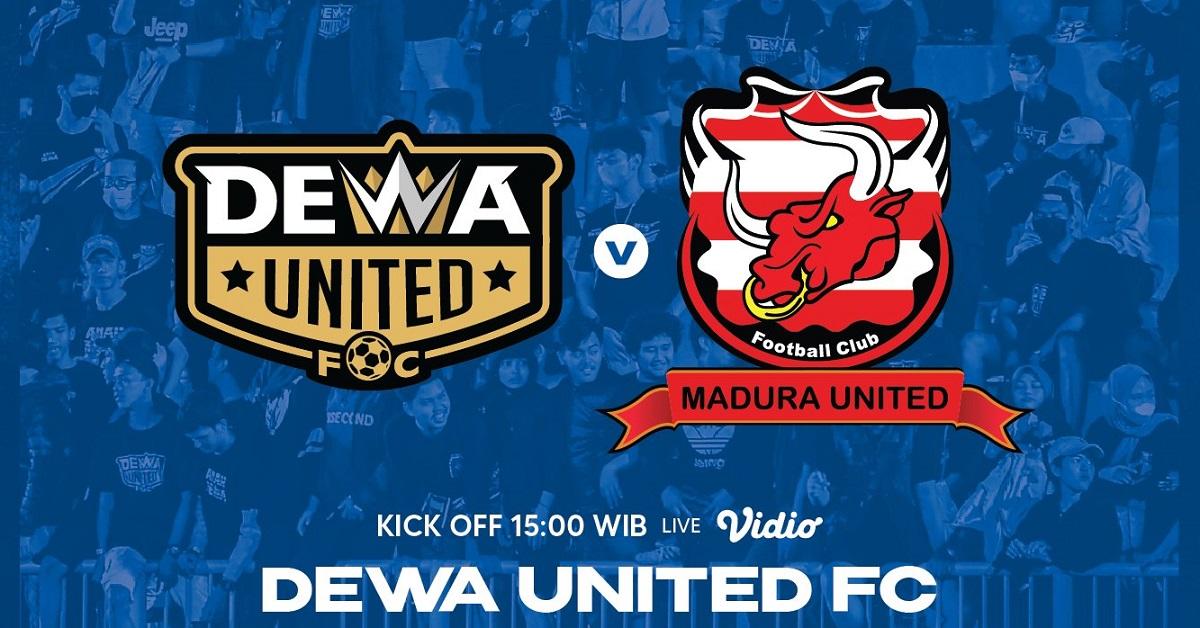 Link Live Streaming BRI Liga 1 2022/2023: Dewa United vs Madura United