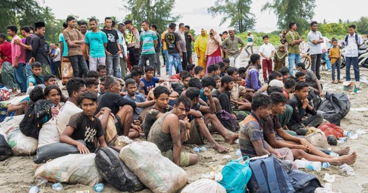 Ratusan Pengungsi Rohingya Kembali Mendarat di Provinsi Aceh dengan 2 Perahu