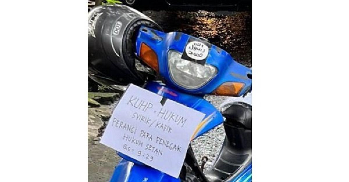 Pelaku Bom Bunuh Diri Mapolsek Astanaanyar Penolak KUHP