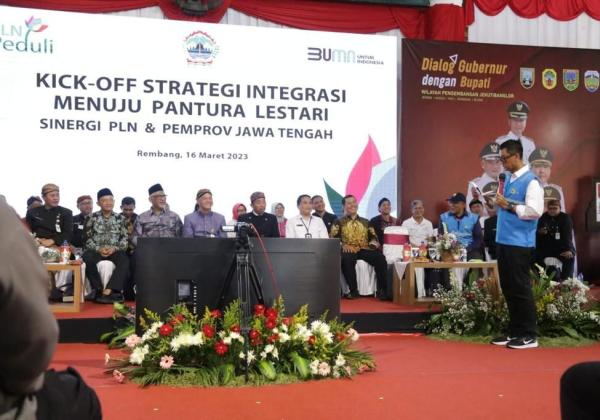 Mitigasi Abrasi Pantai dan Banjir Rob, Gubernur Jateng Gandeng PLN Restorasi Kawasan Pesisir Pantura