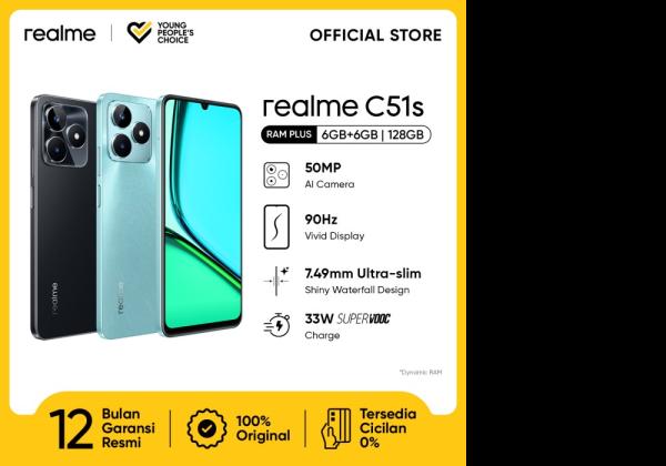 5 Spesifikasi Realme C51s yang Memiliki Fitur Terbaik di Kelasnya