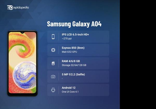 Review Samsung Galaxy A04: Harga, Spesifikasi, dan Fitur Unggulannya 