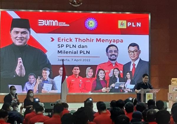 Janji Erick Thohir Kepada Karyawan PLN: Dana Pensiun Dibenahi Agar Tak Dikorupsi Seperti Jiwasraya dan Asabri