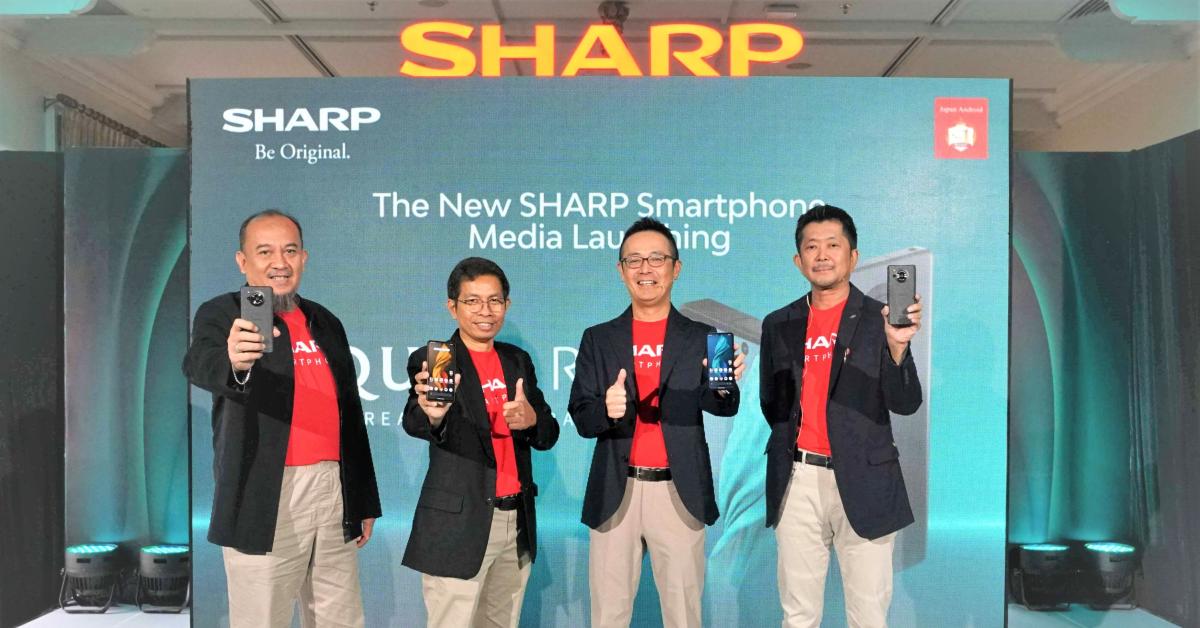 Sharp Resmi Luncurkan Smartphone AQUOS R7s di Indonesia