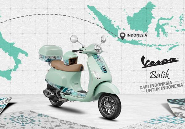 Piaggio Indonesia Perkenalkan Vespa Batik Special Edition