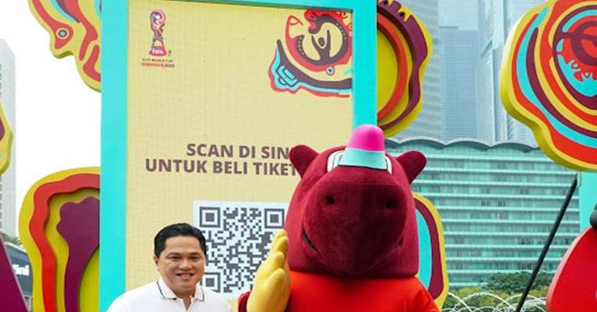 Warga Surabaya Siap- siap! Trophy Experience PD U-17 Singgah di Surabaya, Erick Thohir Ajak Warga Ikut Pawai bersama Bacuya