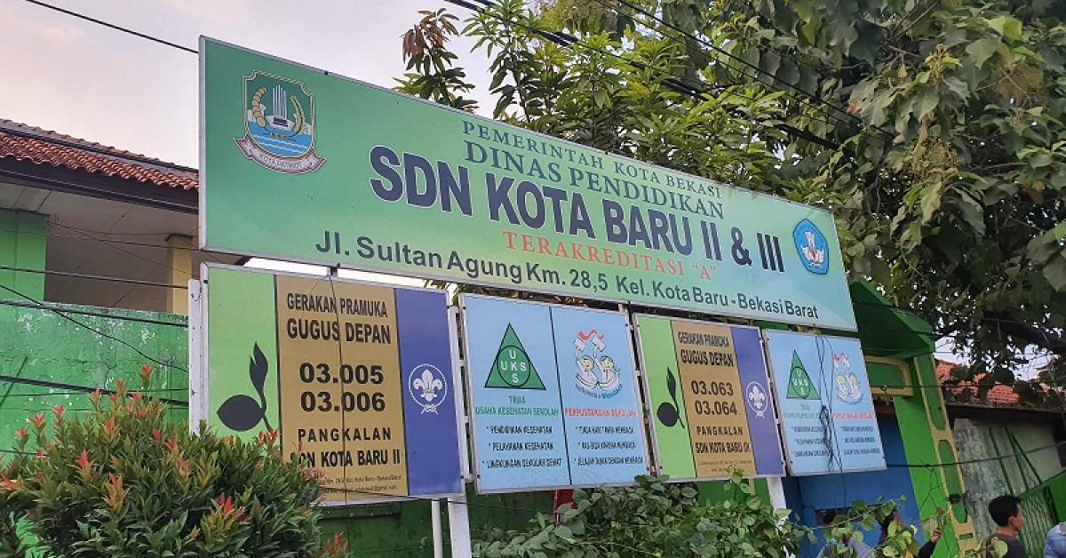 Usai Kecelakaan Maut Truk Kontainer di Bekasi, Seluruh Siswa SDN Kota Baru II dan III Belajar Dari Rumah