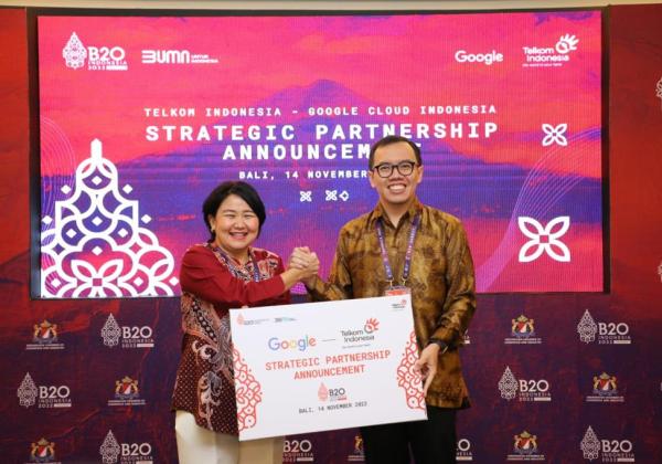 Telkom Indonesia dan Google Cloud Jalin Kolaborasi Strategis