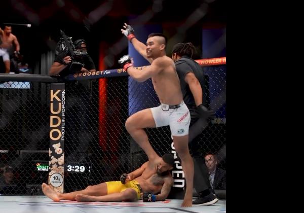 Menang TKO di Debut UFC, Jeka Saragih Bilang Lawannya Lemah