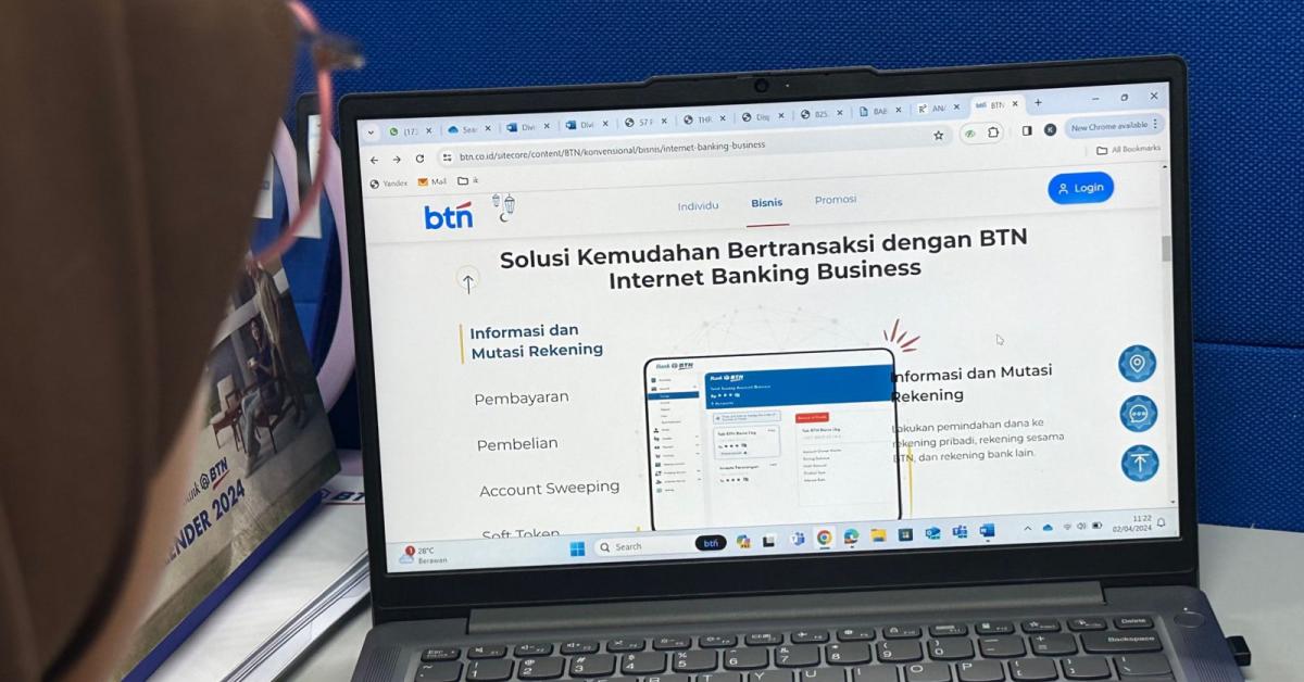 Gaet Pebisnis Muda, BTN Hadirkan Internet Banking Business