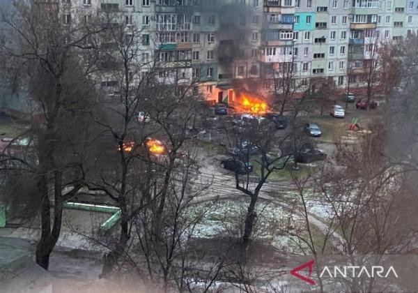 Serangan Udara Rusia Hantam Kiev, 2 Orang Tewas, Warga Dilarang Keluar Rumah