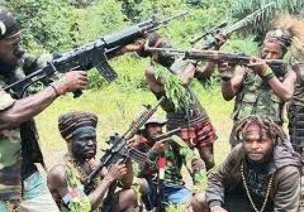 Perang Jarak Dekat Satgas Cartenz Lawan 20 Anggota KKB Papua, Mobil Patroli Diberondong Peluru