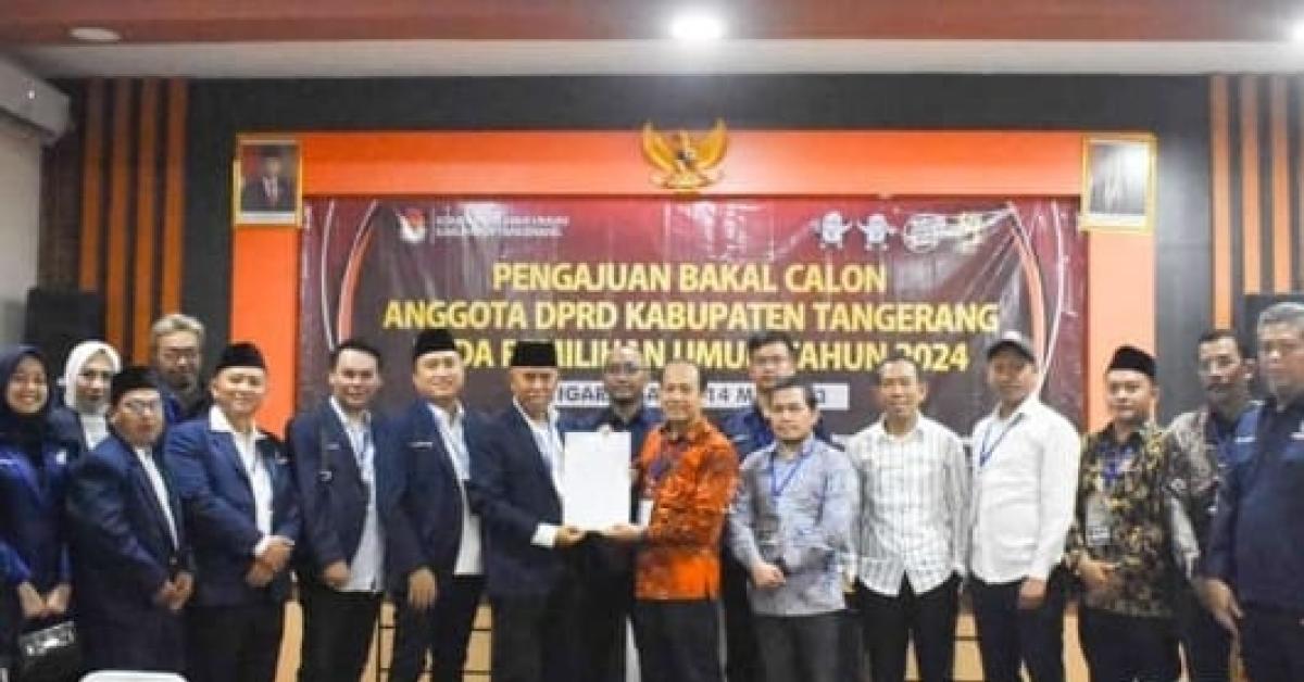 Bakal Caleg Partai NasDem Kabupaten Tangerang Didominasi Kalangan Pengusaha