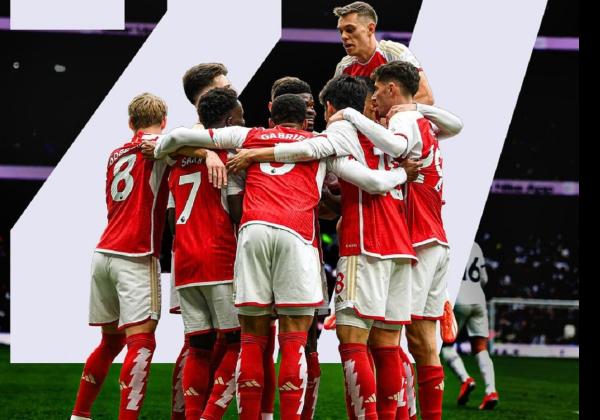 Klasemen Sementara Liga Inggris: Arsenal Kembali ke Puncak