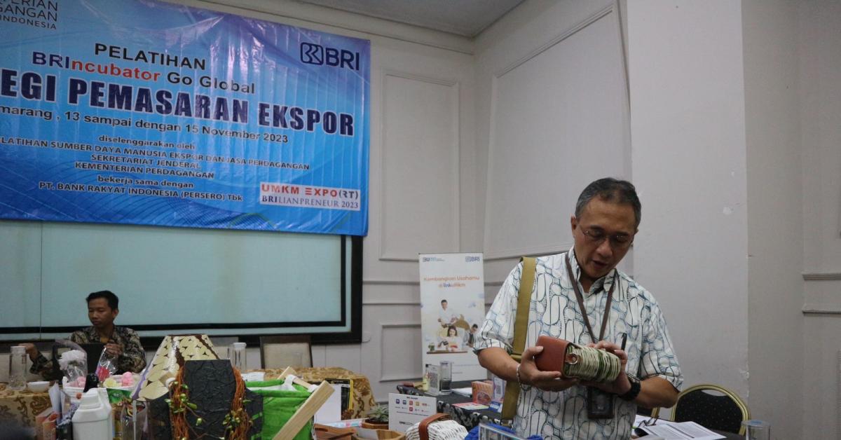 BRI Berikan Pemberdayaan Menyeluruh ke UMKM untuk Naik Kelas hingga Go Global