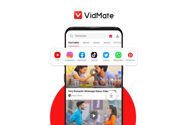Link Unduh VidMate 2023 Latest Version, Putar Video dan Musik Offline Tanpa Iklan 