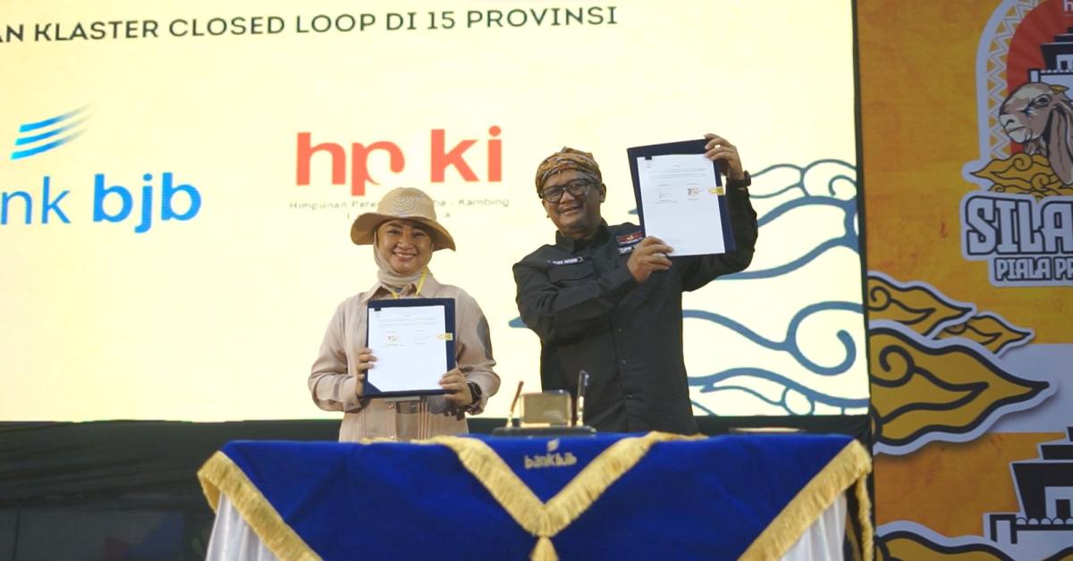 Akselerasi Sektor Peternakan dan Agribisnis, bank bjb Dukung Silatnas HPDKI dan Piala Presiden 2023