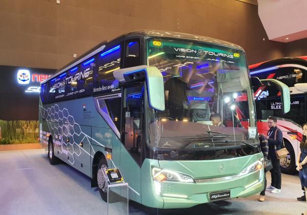 Karoseri New Armada Luncurkan Bus Skylander R22 Vision 8 Touring, Tampil Lebih Mewah dan Gagah