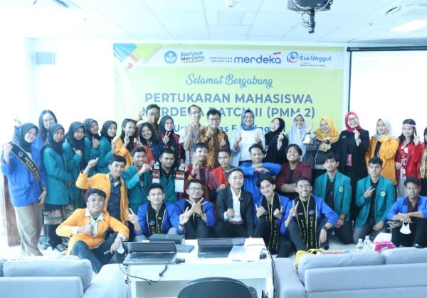 Universitas Esa Unggul Kampus Tangerang Sambut 28 Mahasiswa Program MBKM