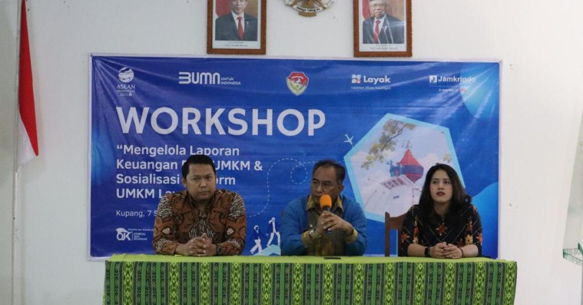 Dorong Peningkatan Kompetensi, jamkrindo Gelar Workshop Pengelolaan Keuangan UMKM