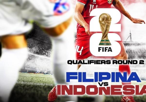 Link Live Streaming Kualifikasi Piala Dunia 2026: Filipina vs Timnas Indonesia