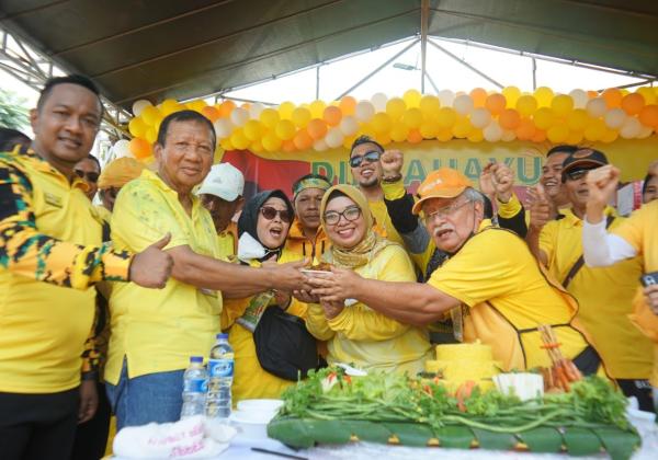 HUT Ke 58, DPD Golkar Targetkan Mendapat 12 Kursi DPRD di Kota Bekasi