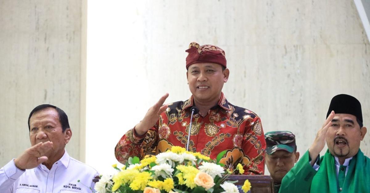 Hadir di Gereja Paroki, Plt. Wali Kota Bekasi Eratkan Keberagaman Agama di Kota Bekasi