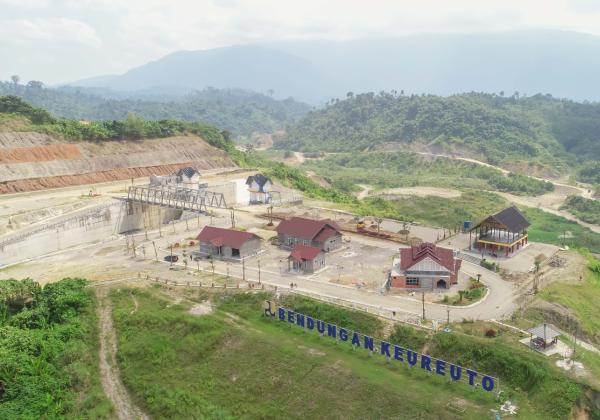Kurangi Risiko Banjir di Aceh Utara, Abipraya Kebut Pengerjaan Bendungan Keureuto