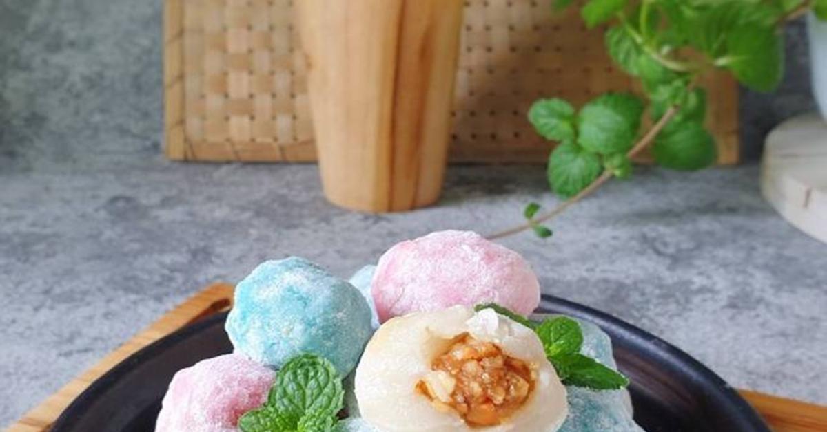 Cara Mudah Membuat Mochi Isi Kacang Tanah, Kudapan Enak Buat Kawan Ngopi Sore