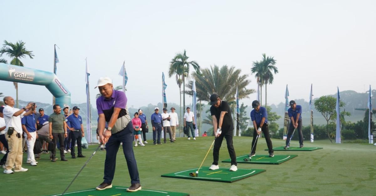 Dibuka Menhub Budi Karya, Sinar Mas Land Golf Tournament 2023 Diikuti 132 Golfer Dengan Banyak Hadiah