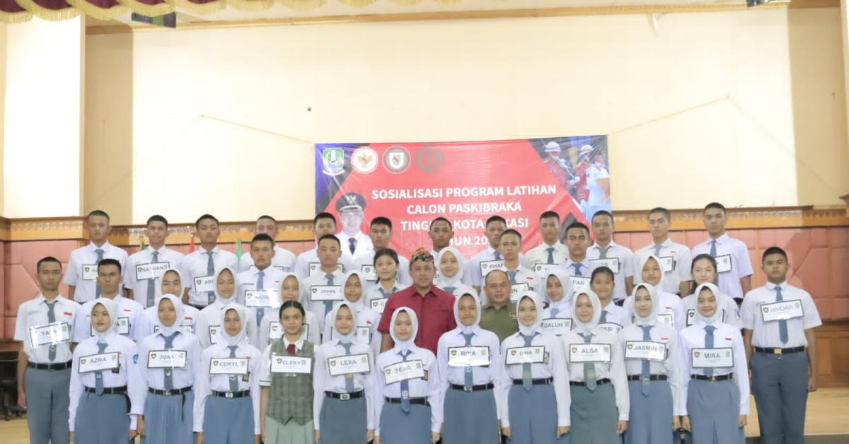 Hadiri Sosialisasi Program Latihan Calon Pakribraka, Plt. Wali Kota Bekasi Beri Pesan Agar Tingkatkan Rasa Tan