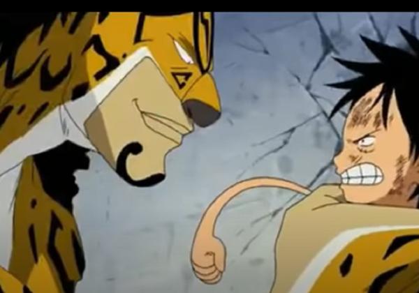 Spoiler One Piece 1076: Epic! Luffy dan Lucci Bertarung Bersama Melawan Seraphim Bear 