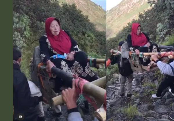 Mbok Yem, Primadona Gunung Lawu Turun Gunung, Begini Momennya