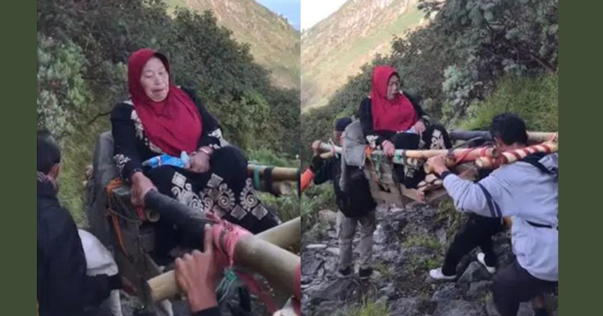 Mbok Yem, Primadona Gunung Lawu Turun Gunung, Begini Momennya