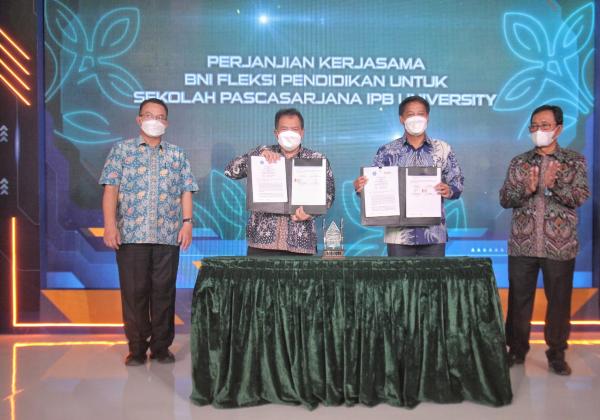 BNI dukung IPB University Dorong Percepatan Campus Financial Ecosystem melalui Aplikasi IPB Cashless