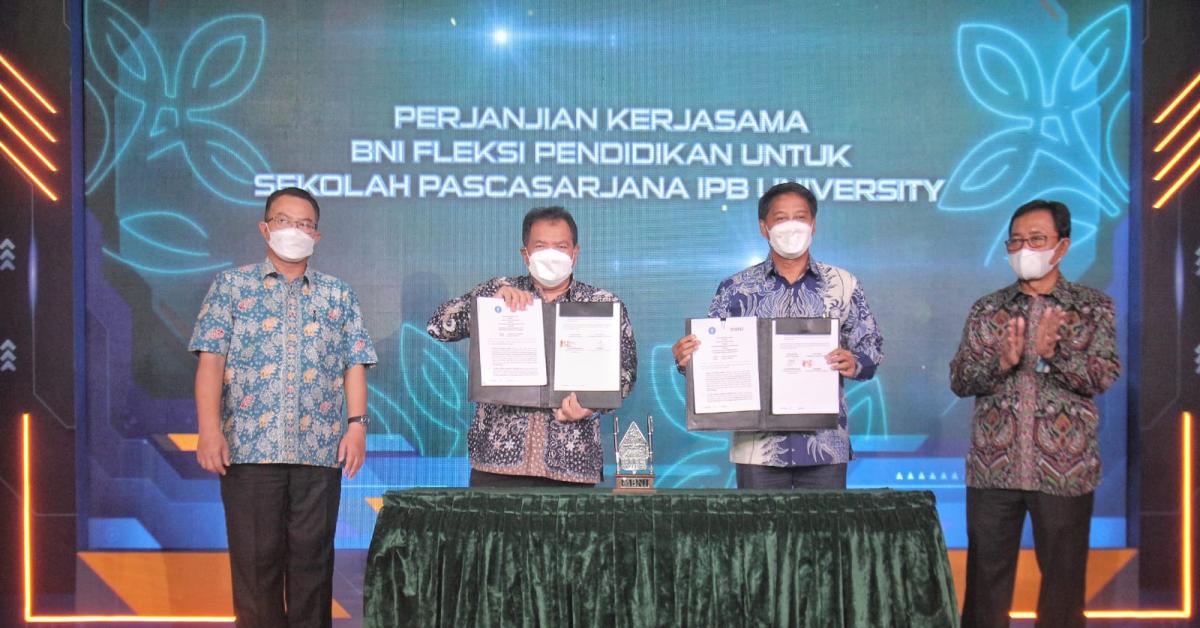 BNI dukung IPB University Dorong Percepatan Campus Financial Ecosystem melalui Aplikasi IPB Cashless