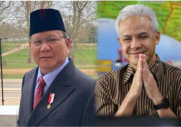 Elektabilitas Prabowo Subianto Mulai Tergusur Ganjar Pranowo