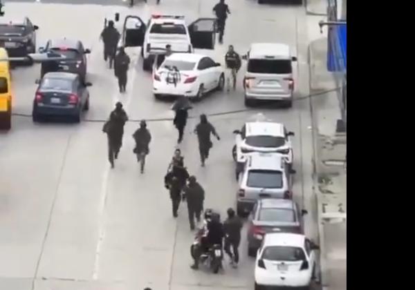 Ekuador Memanas! Gembong Narkoba Baku Tembak dengan Polisi hingga Serang Stasiun TV, Presiden Umumkan Perang