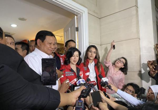 PSI Senang Didatangi Prabowo Subianto: Di Tempat Lain Diminta Datang Sambil Merangkak