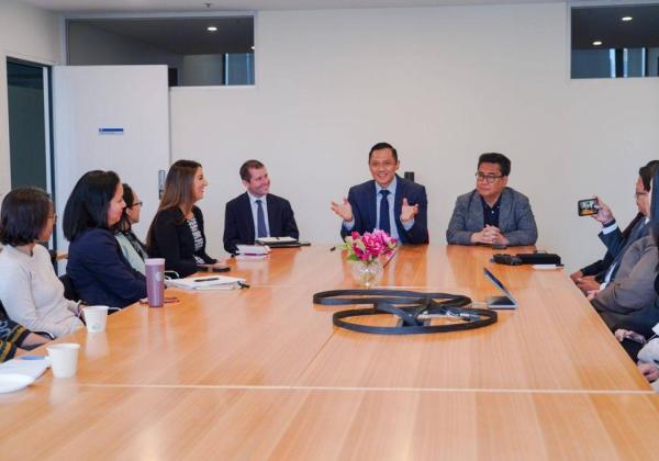 Penuhi Undangan ke Australia, AHY Bertukar Pendapat dengan Para Akademisi