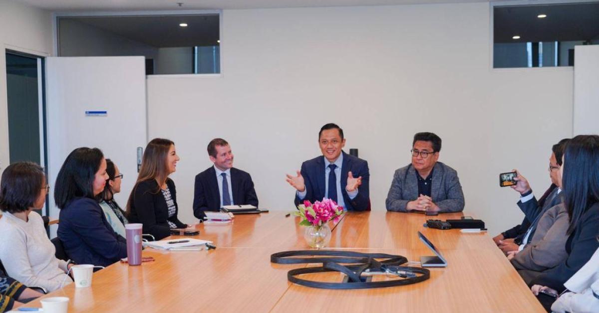 Penuhi Undangan ke Australia, AHY Bertukar Pendapat dengan Para Akademisi
