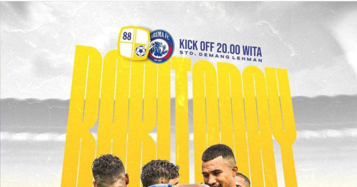 PS Barito Putera Vs Arema FC BRI Liga 1 2023-24 Matchday 23, Prediksi, Line-up dan H2H
