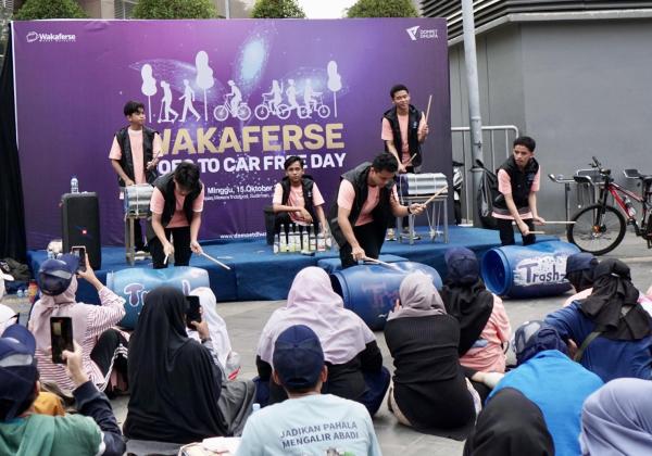Wakaferse Goes to Car Free Day, Dorong Inisiatif Muda Lengkapi Kebaikan dan Cerdas Spiritual