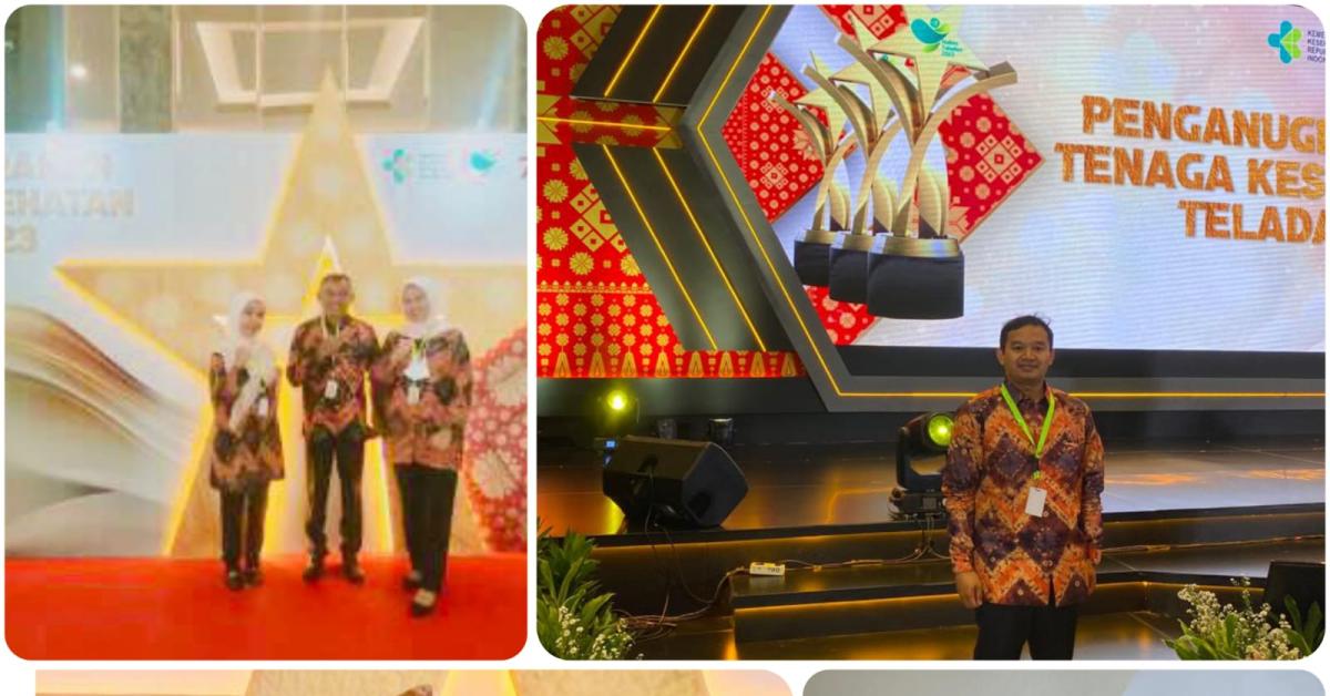 Bangga! 4 Alumni Prodi Gizi Esa Unggul mendapatkan penghargaan sebagai Nakes Teladan  2023