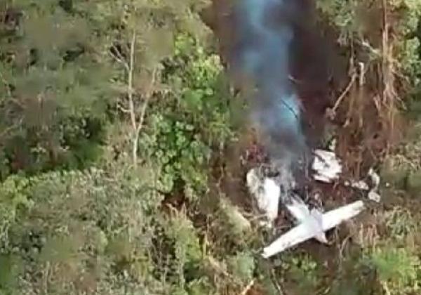 Terdeteksi Sejak Jumat, Tim SAR Gabungan Tetap Kesulitan ke Lokasi Pesawat yang Jatuh di Poik Papua 