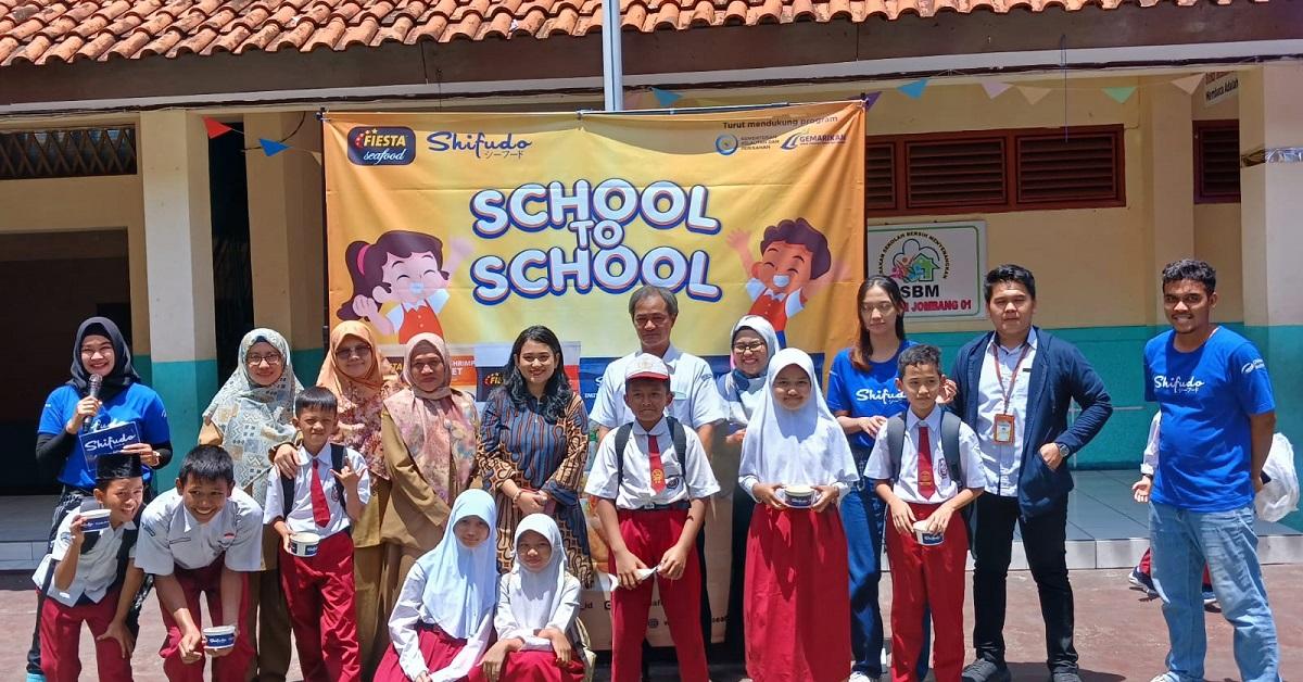 Kampanye ‘Ayo Makan Seafood’ Fiesta Seafood dan Shifudo Menyasar 10.500 Siswa Sekolah Dasar 
