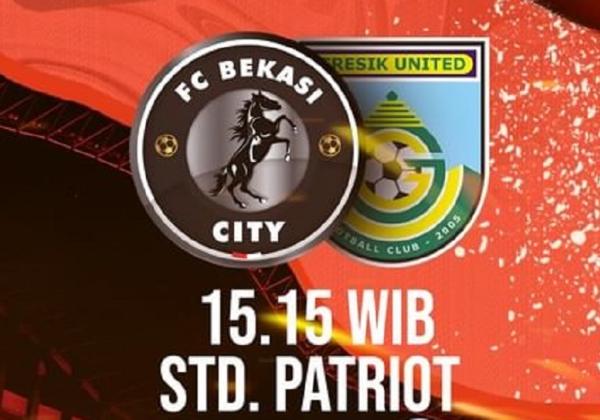 Link Live Streaming Liga 2 2022/2023: FC Bekasi City vs Gresik United
