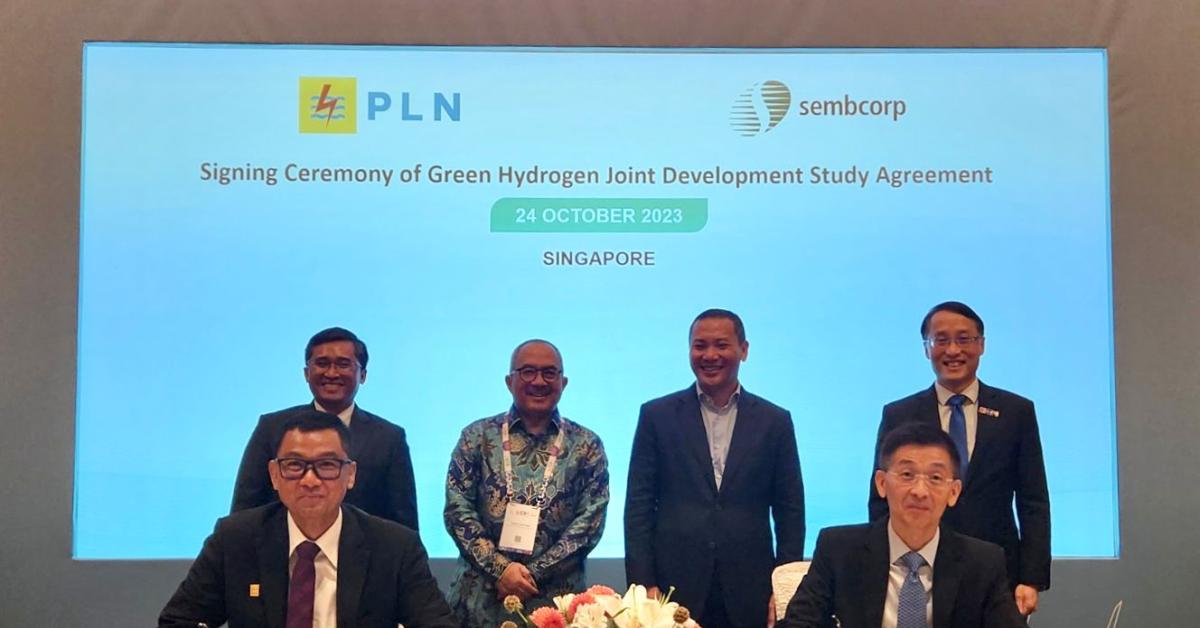Produksi Hidrogen Dilirik Singapura, PLN Gercep Sepakati Studi Pengembangan dengan Sembcorp