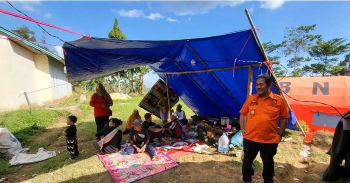 Sukabumi dan Sekitarnya Berduka, Dampak Gempa 4,6 Magnitudo 324 Rumah Warga Alami Kerusakan 