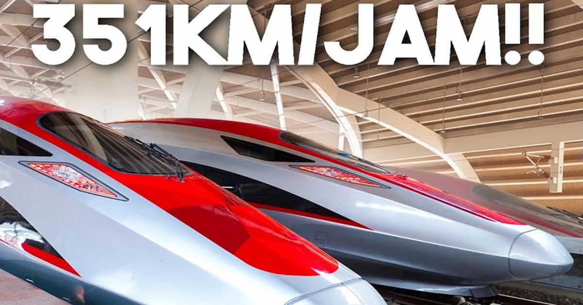 Kecepatan Maksimal Kereta Cepat di Berbagai Negara